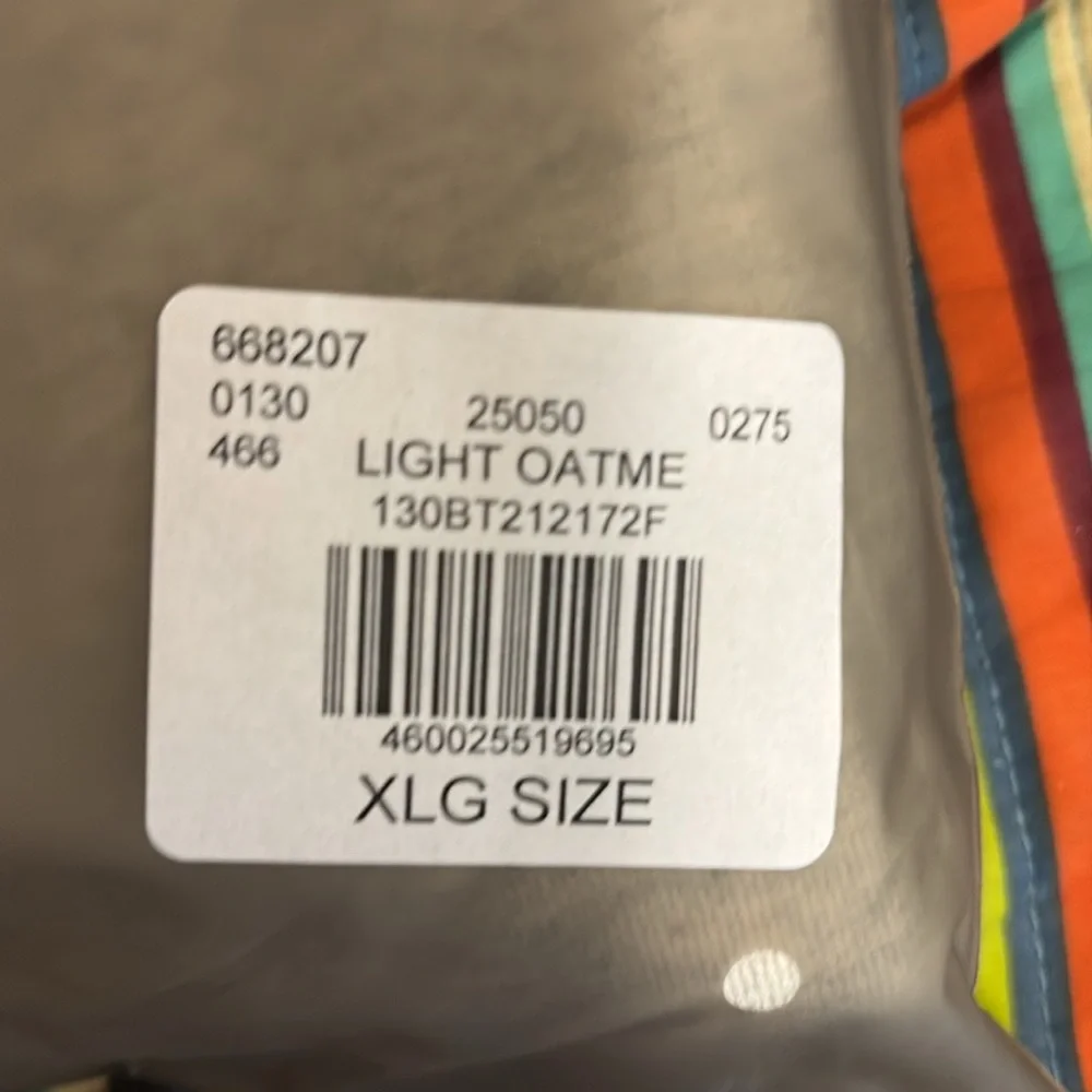 Fear of God Essentials light oatmeal Sweatpants Relaxed Fit Cotton-Blend XL new - Picture 16 of 16